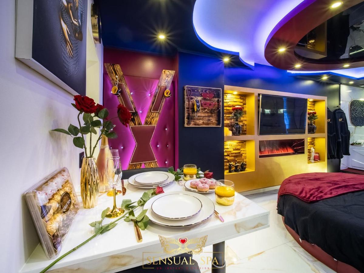 Sensual Spa- Love Room Jacuzzi Hammam Terrasse Nancy Exterior photo